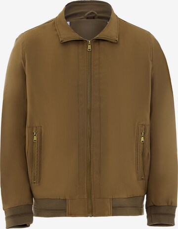 baradello Between-Season Jacket in Green: front