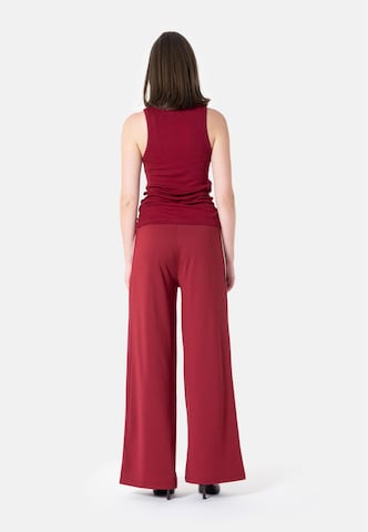 Elias Rumelis Wide Leg Hose 'Penni' in Rot