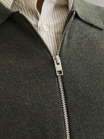 JACK & JONES Kardigán 'JBRBLAmilano' - zöld