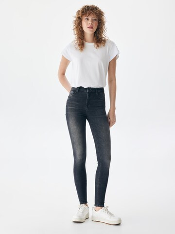 LTB Skinny Jeansy 'Amy X' w kolorze szary