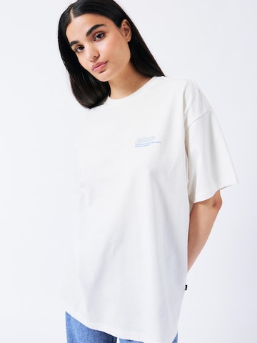 Dr. Denim Shirt 'Trooper Tee'‌ in Weiß