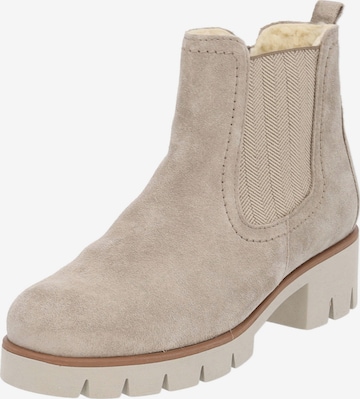 GABOR Chelsea boots '31.710' in Grijs: voorkant