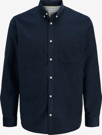 mėlyna JACK & JONES Standartinis modelis Marškiniai 'JJEClassic': priekis
