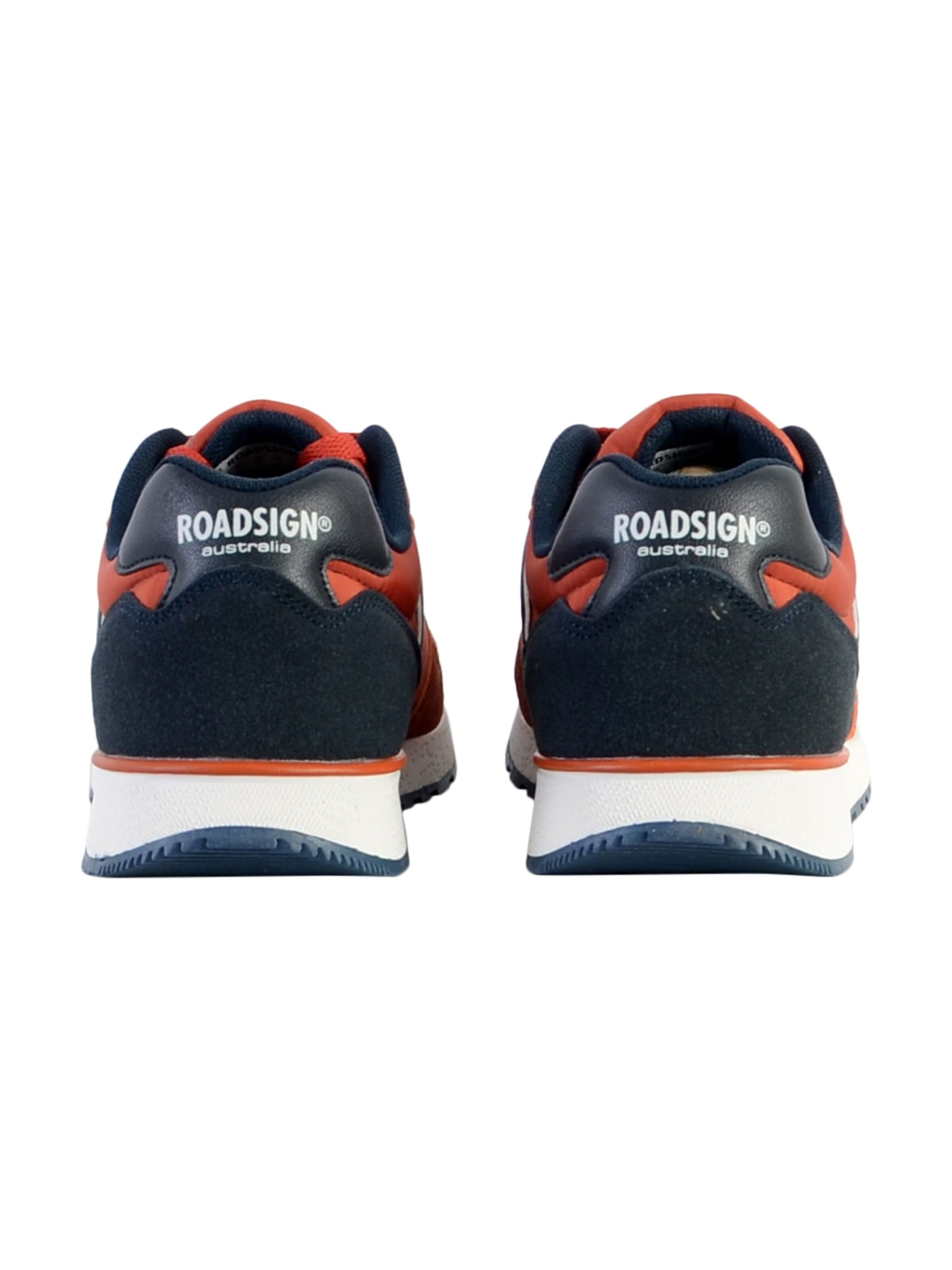 ROADSIGN Athletic Lace-Up Shoes in Orange