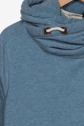 naketano Sweatshirt & Zip-Up Hoodie in XL in Blue