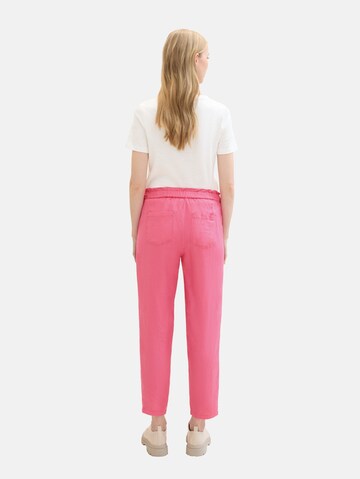 Regular Pantalon TOM TAILOR en rose