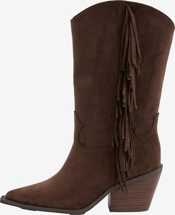Bottes de cowboy Lipsy en marron : devant