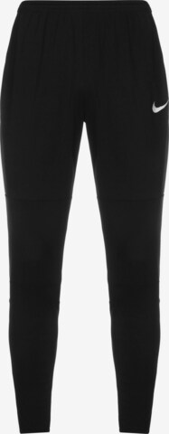 NIKE Workout Pants in Black: front