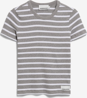 T-shirt 'KARDAA' ARMEDANGELS en gris : devant