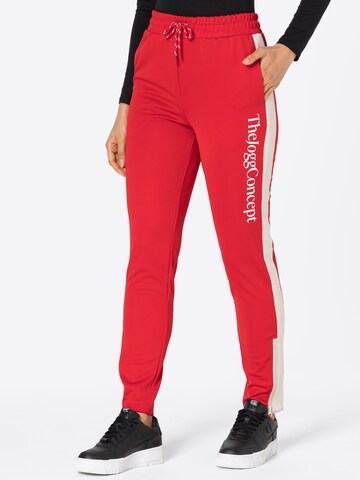 The Jogg Concept Regular Sportbroek 'SIMA' in Rood: voorkant