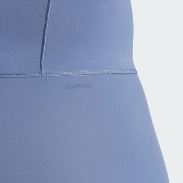 ADIDAS PERFORMANCE - Skinny Pantalón deportivo 'All Me' en azul