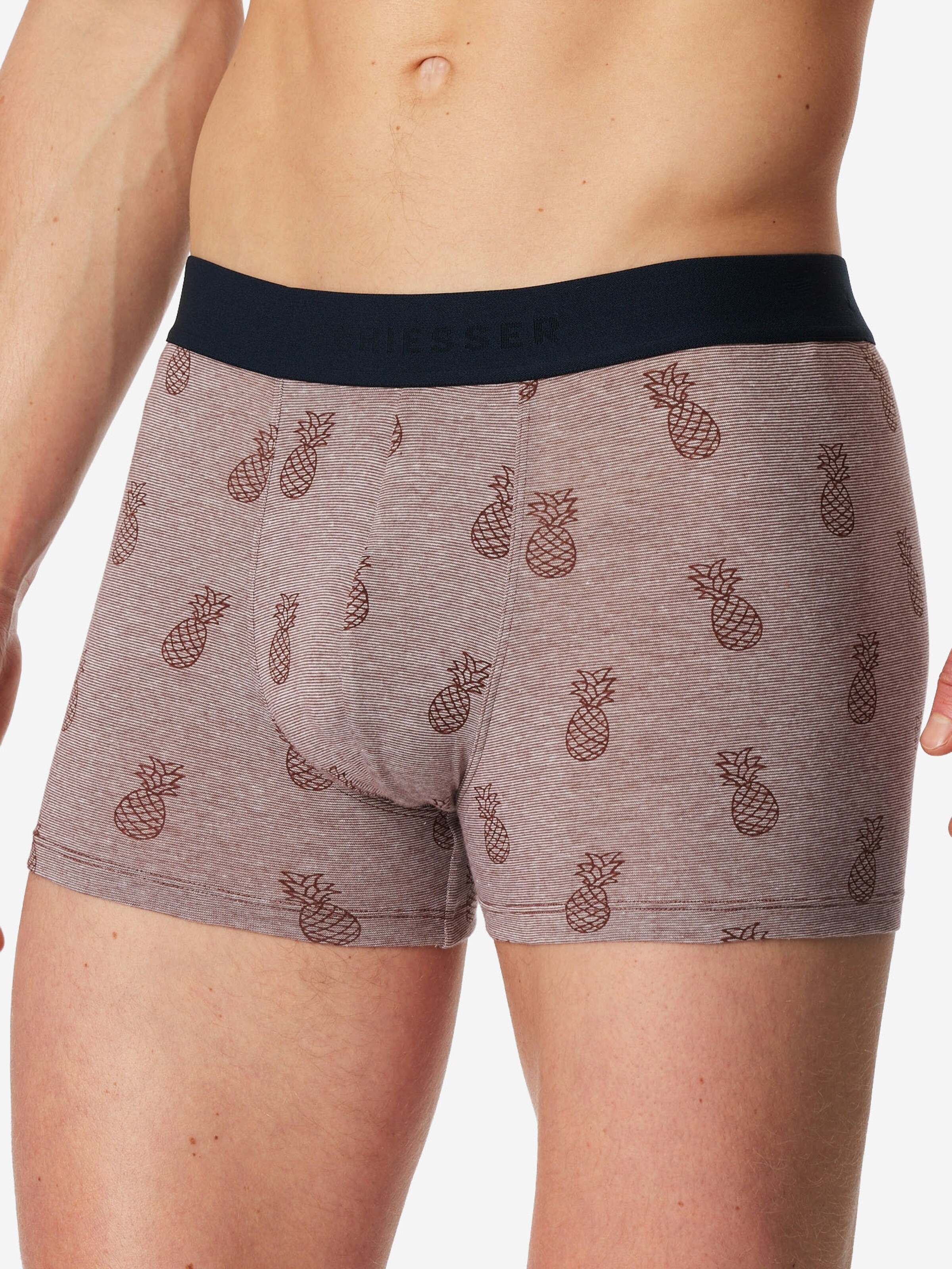 Boxers ' 95/5 ' SCHIESSER en beige : devant