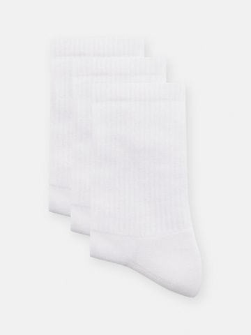 Chaussettes Pull&Bear en blanc