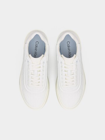 Baskets basses Calvin Klein en blanc