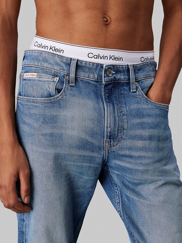 Calvin Klein Jeans Slimfit Jeans in Blau