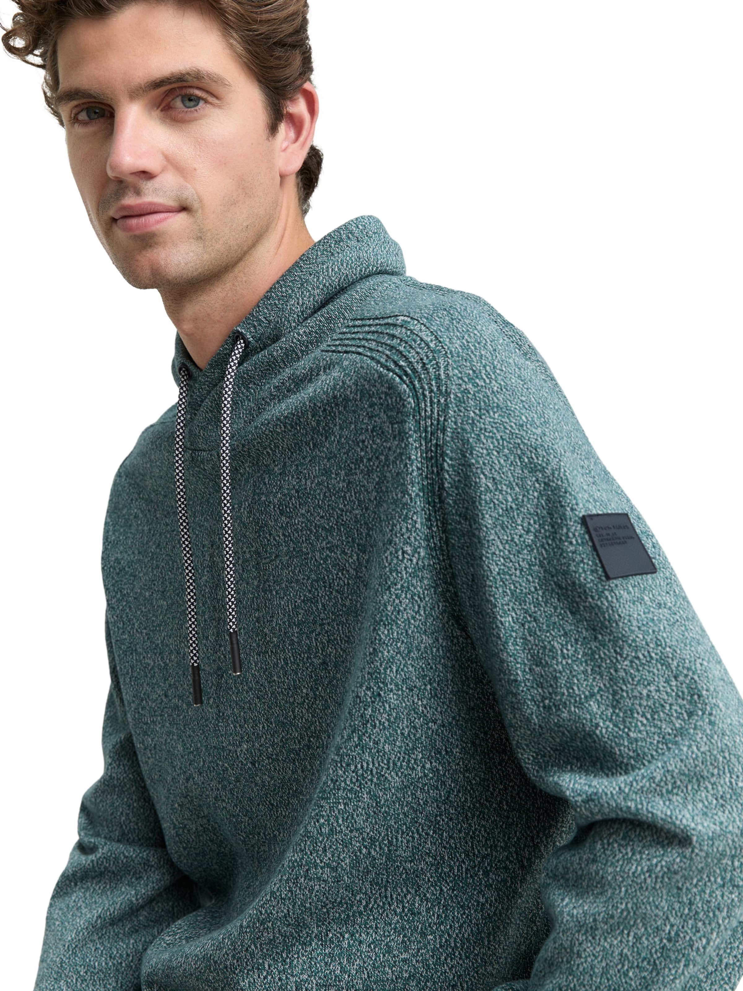 TOM TAILOR Pullover in Grün