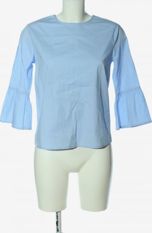 Emily Langarm-Bluse S in Blau: predná strana