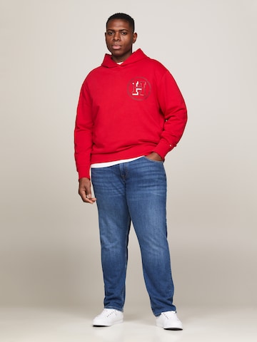 Tommy Hilfiger Big & Tall Sweatshirt i rød