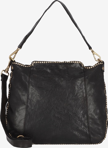 Campomaggi Shoulder Bag in Black: front