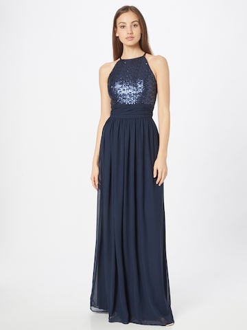 STAR NIGHT - Vestido de noche en azul: frente