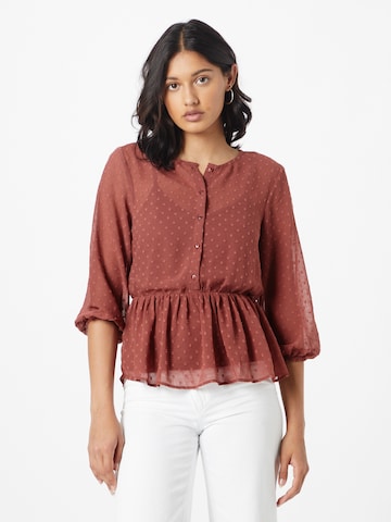 ABOUT YOU Blouse 'Rosina' in Rood: voorkant