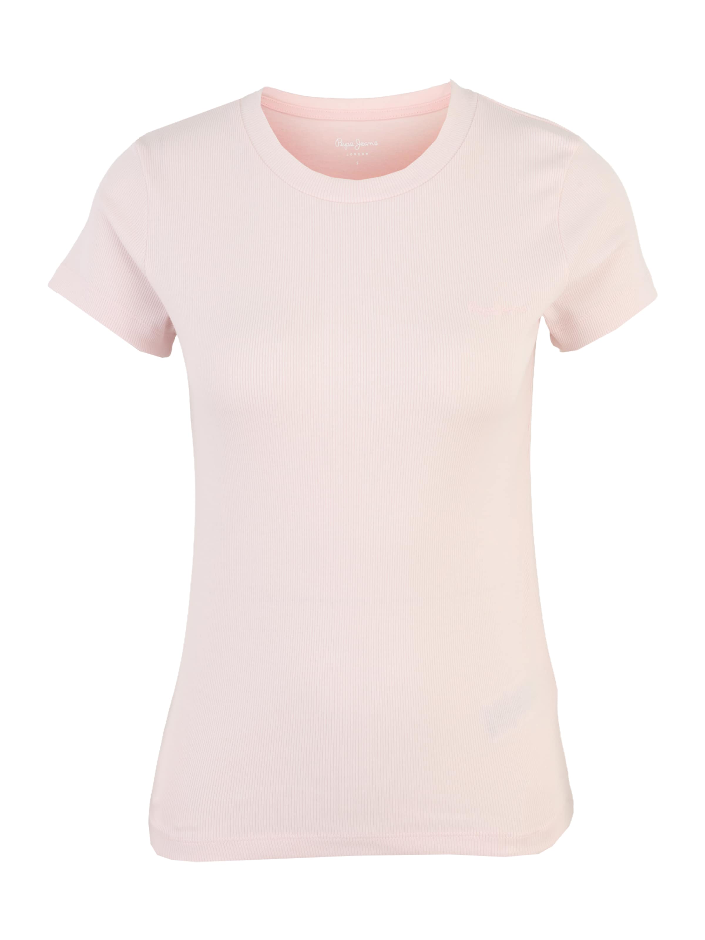 Pepe Jeans Μπλουζάκι 'MERIDA' σε ροζ: μπροστά