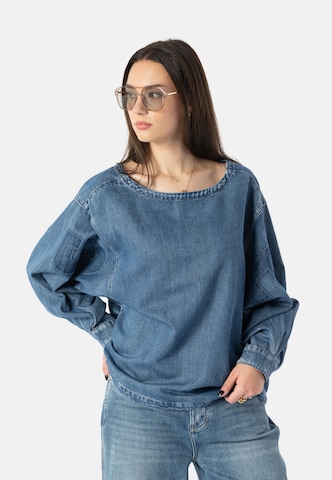 Camicia da donna 'Cassandria' di Elias Rumelis in blu