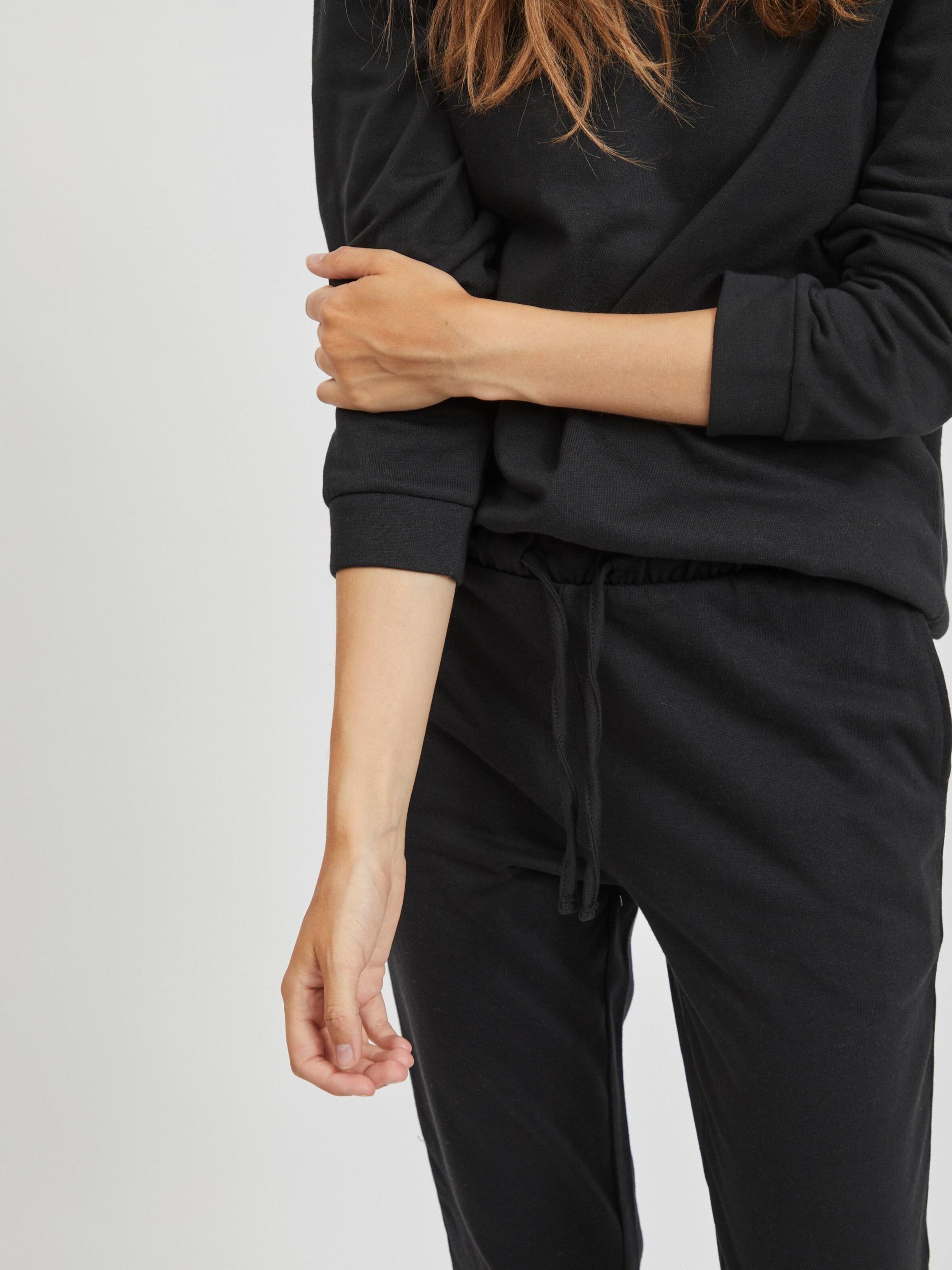 Frauen Große Größen VILA Hose 'Rustie' in Schwarz - TD09495 Frauen Große Größen VILA Hose 'Rustie' in Schwarz - TD09495