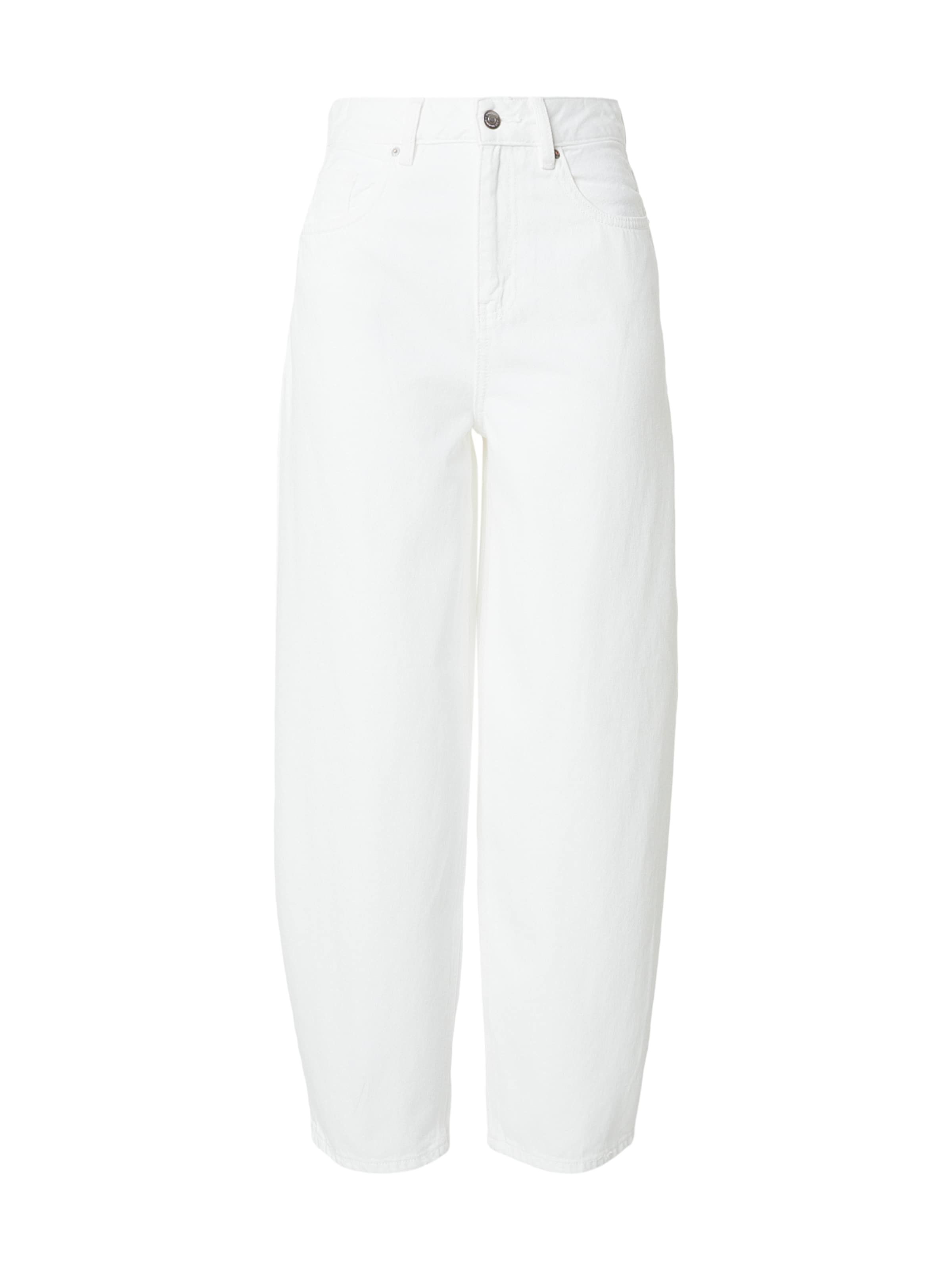 Barrel Jean 'VMBillie' VERO MODA en blanc : devant