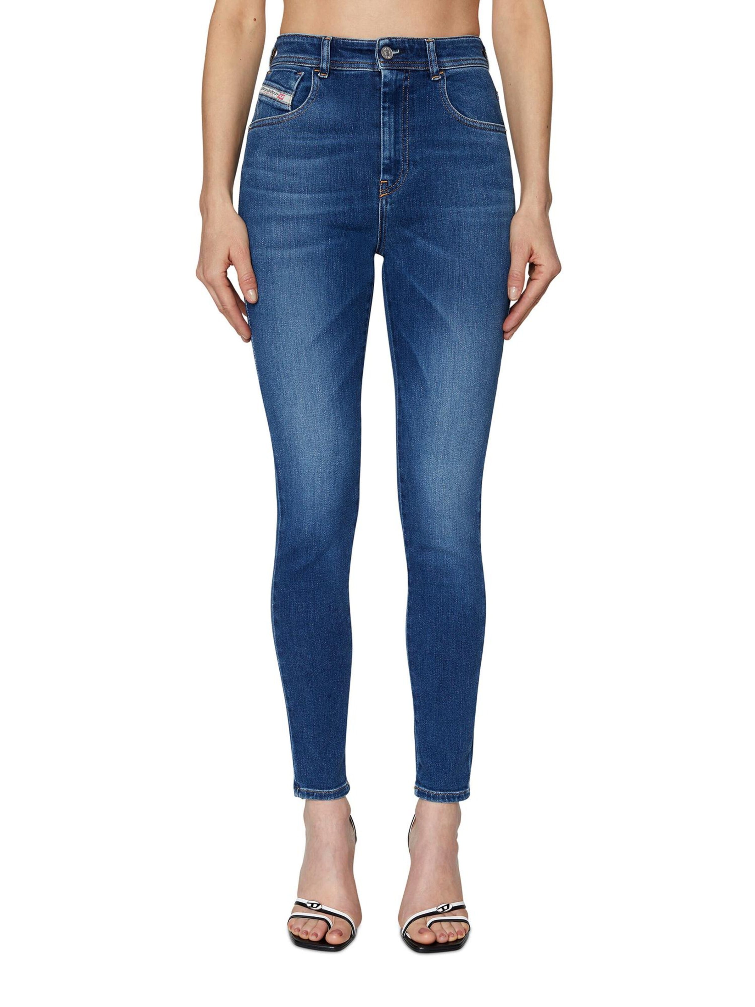 DIESEL Skinny Jeansy '1984 SLANDY-HIGH' w kolorze niebieski: przód