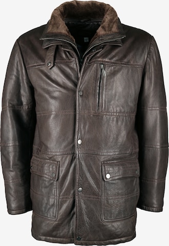 JCC Lederjacke in Braun: Vorderseite