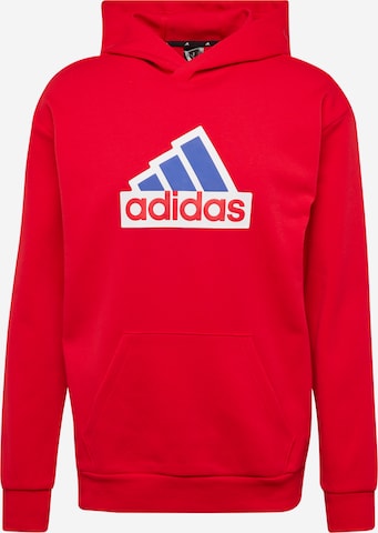 ADIDAS SPORTSWEAR Sweatshirt in Red: front