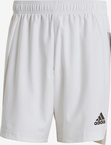 ADIDAS SPORTSWEAR Workout Pants 'Condivo 21' in White: front