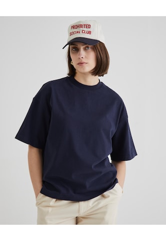 T-Shirt Prohibited en bleu
