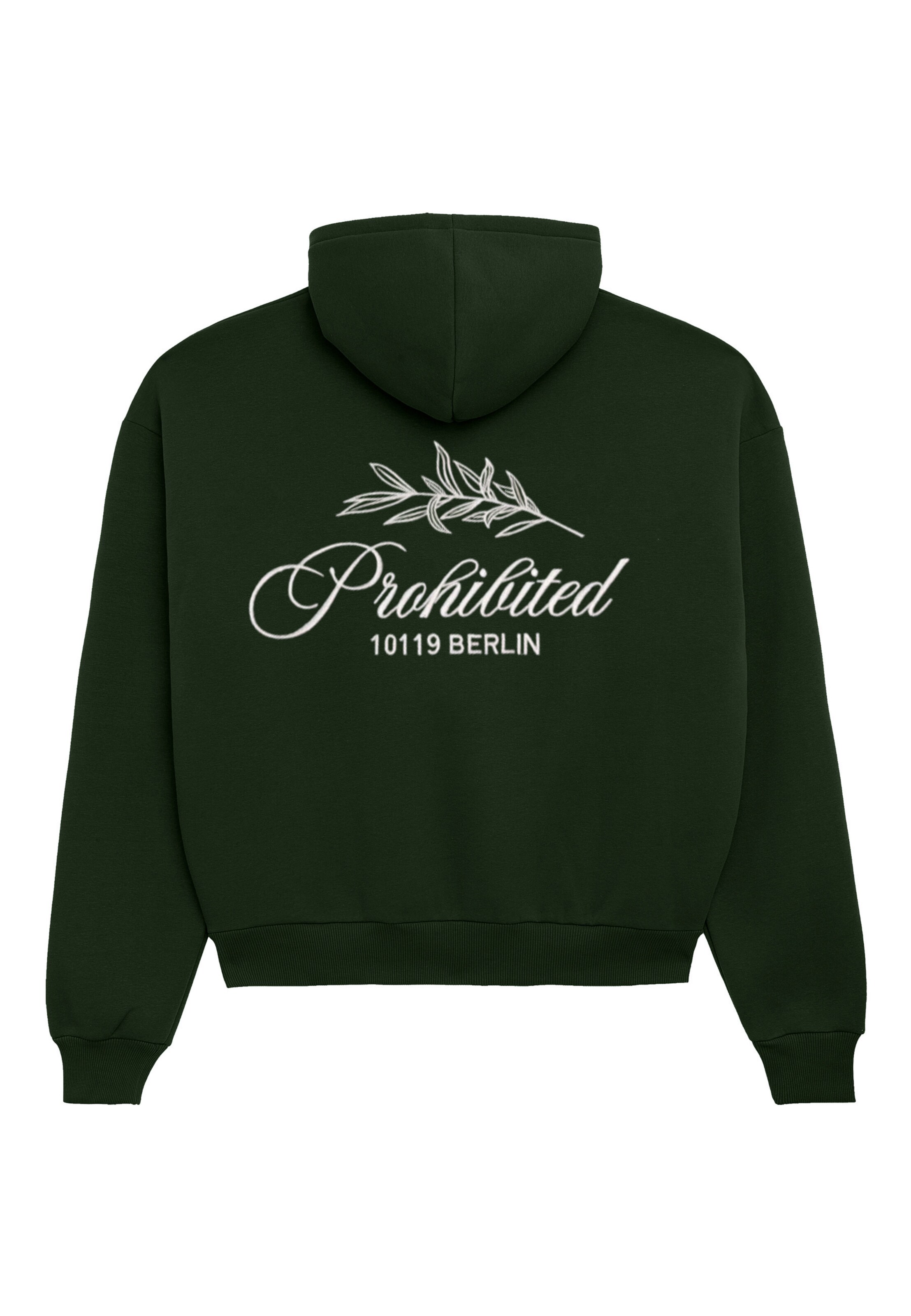 Prohibited Sweatshirt 'Leaf' in Green