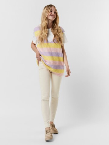 VERO MODA Sweater 'Julie' in Yellow