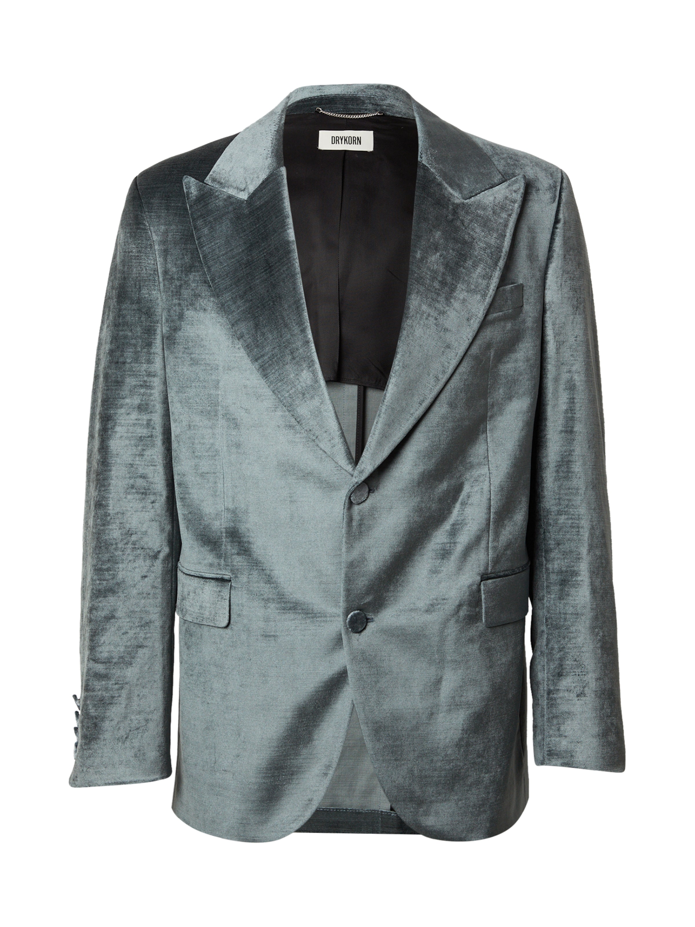 DRYKORN Rovný strih Sako 'JACATO 10' - Zelená: predná strana