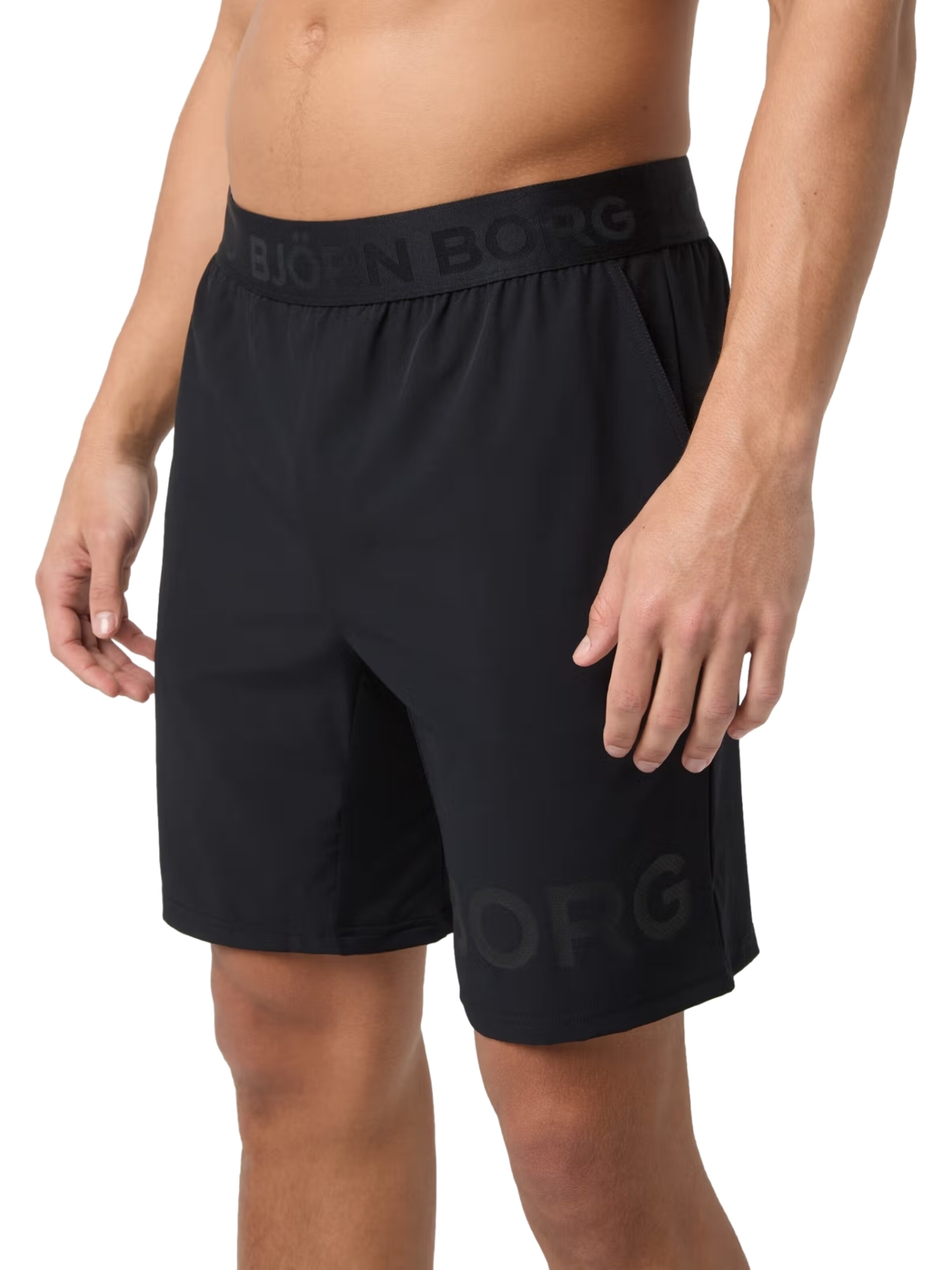 BJÖRN BORG Regular Broek in Zwart