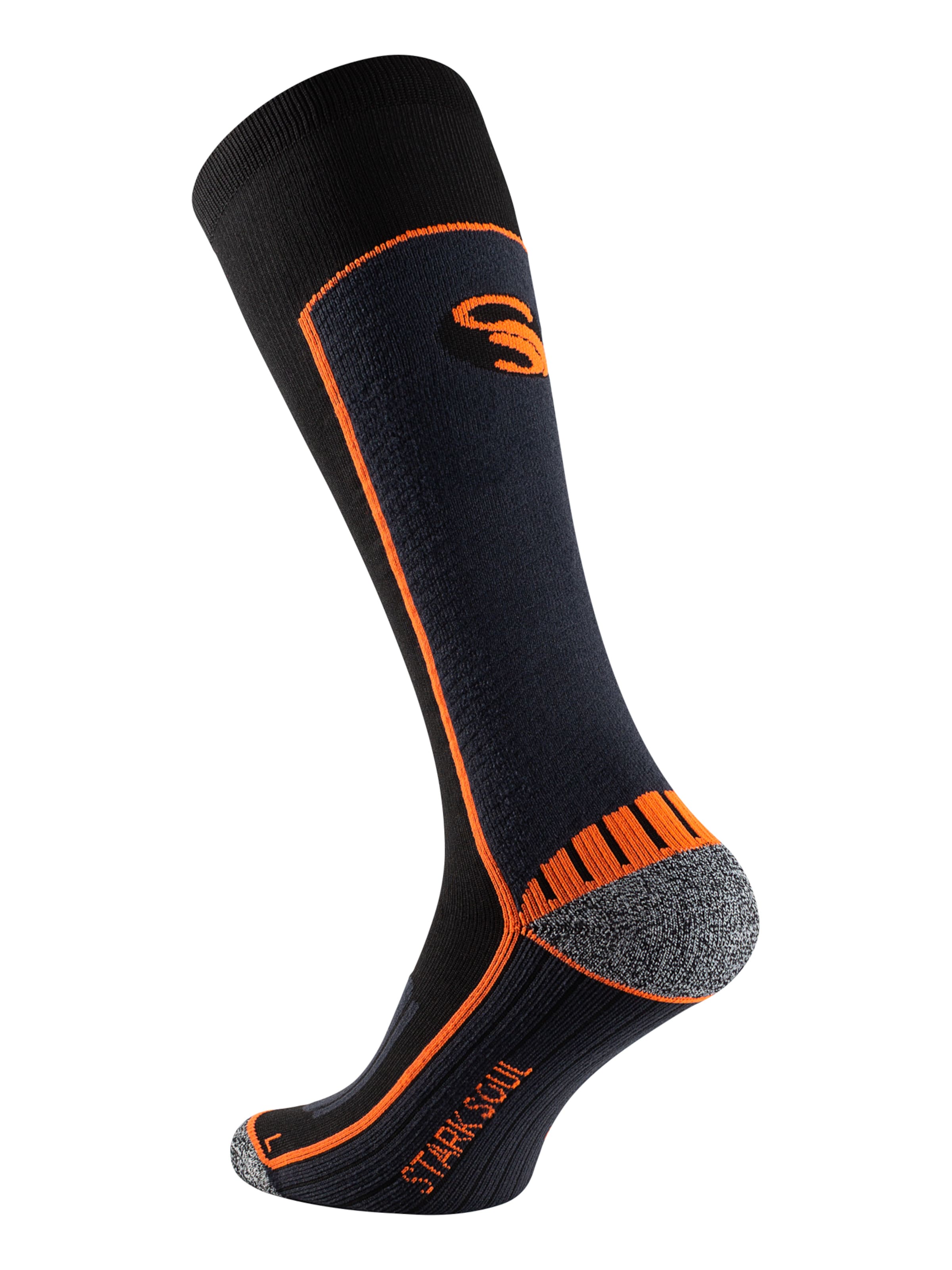 Stark Soul Sportsokken in Zwart: voorkant