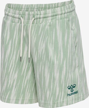 Regular Pantalon Hummel en vert