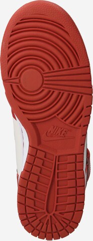 Nike Sportswear Korkeavartiset tennarit 'DUNK HIGH LXX' värissä punainen