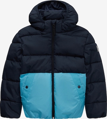 TOM TAILOR Winter Jacket in Blue: front