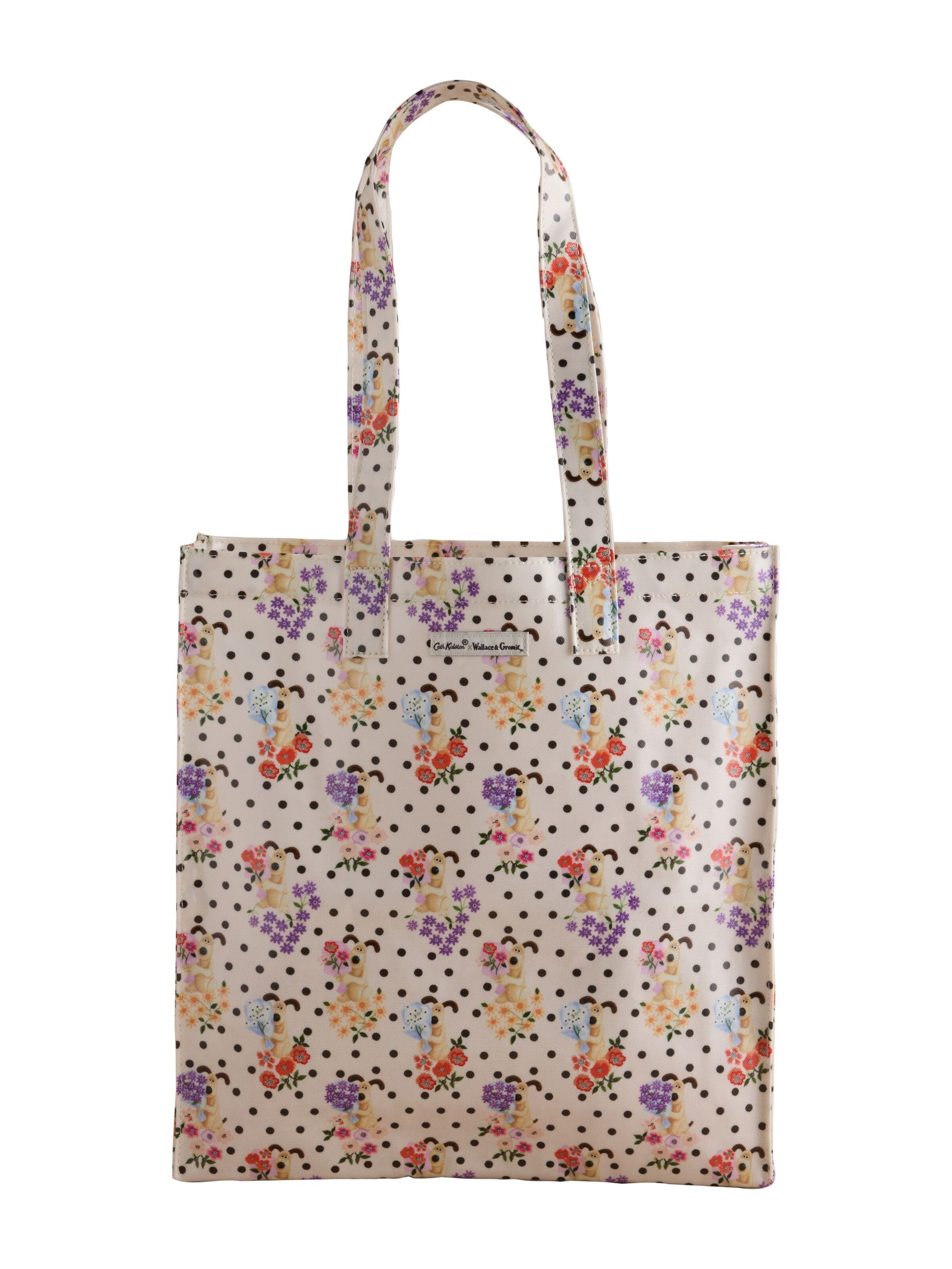 Shopper 'Wallace + Gromit' di Cath Kidston in beige: frontale