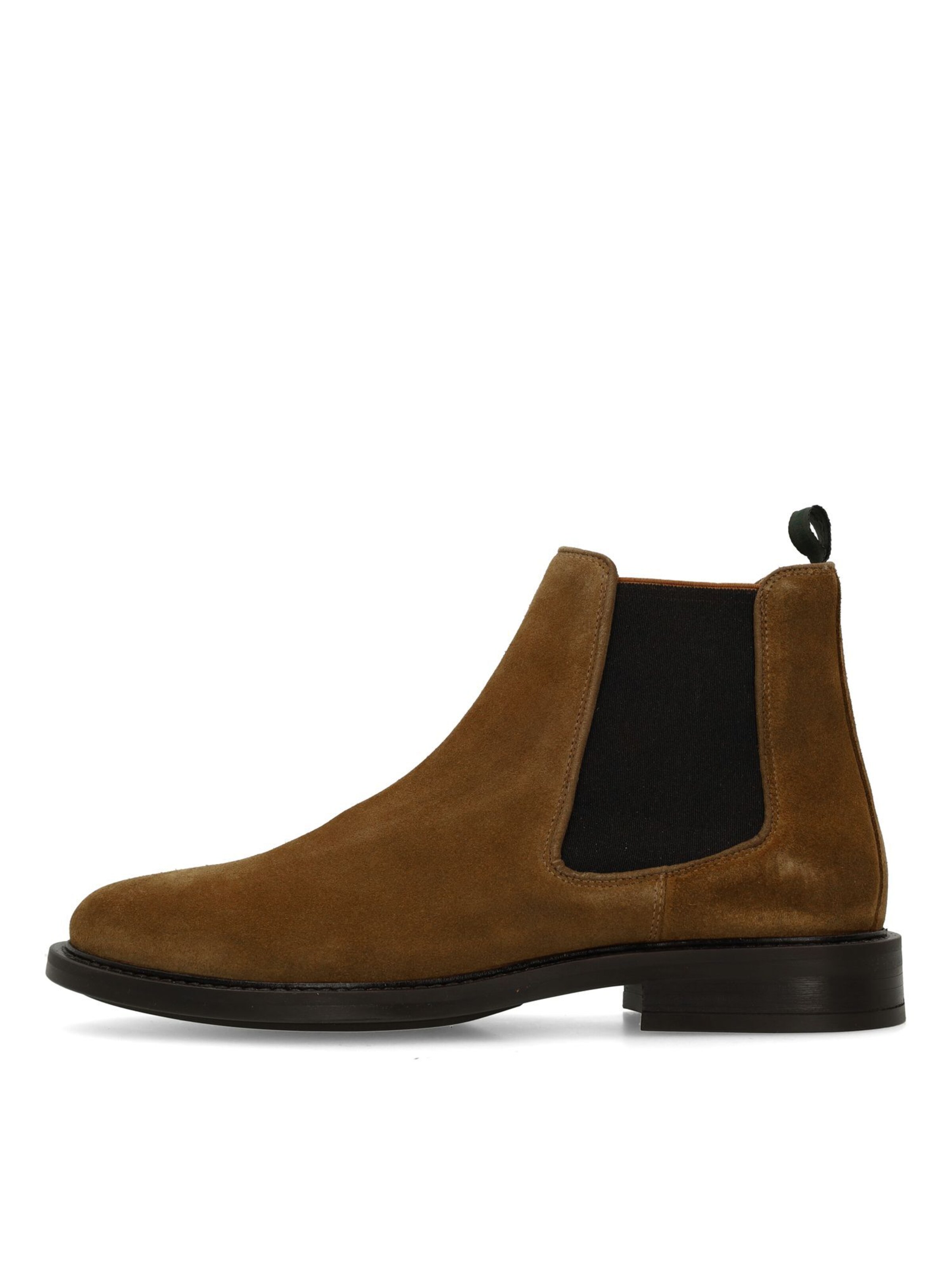 MANFIELD Chelsea boots in Bruin