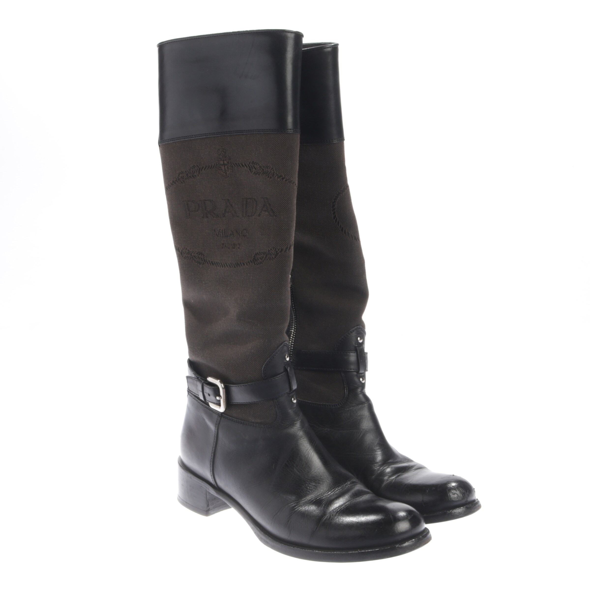 PRADA Stiefel 37 in Mischfarben: Vorderseite