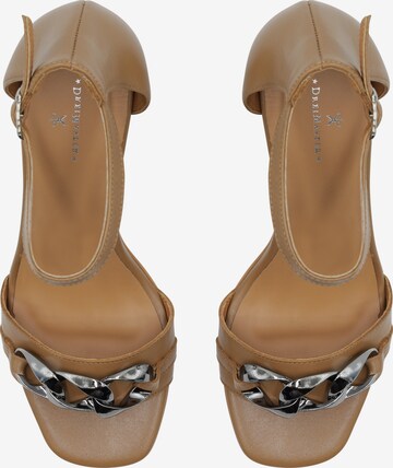 DreiMaster Klassik Strap Sandals in Brown