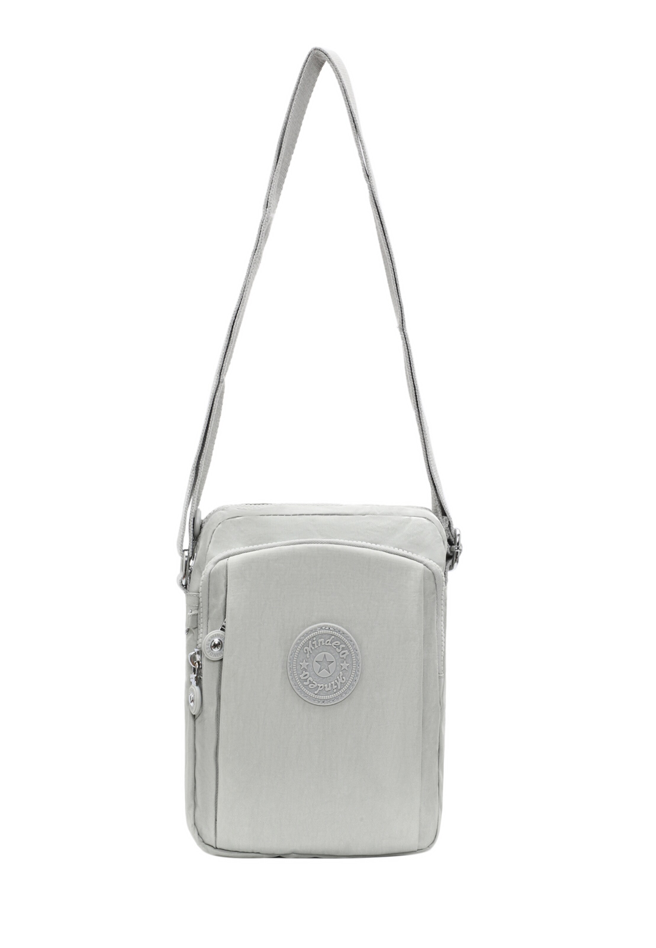 Mindesa Crossbody bag in Grey: front