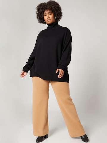 Pullover 'Fleur' di A LOT LESS in nero