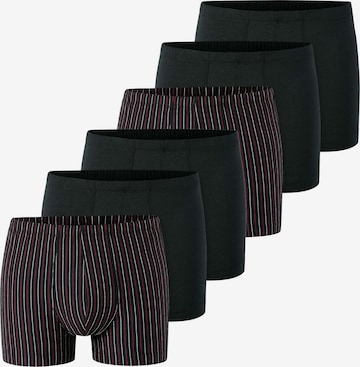 Boxers SCHIESSER en noir : devant