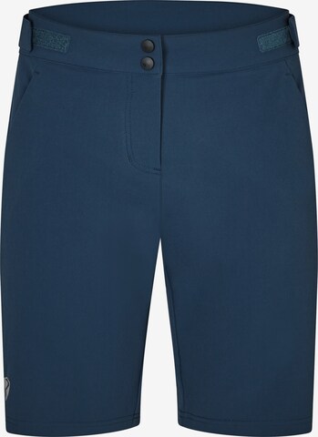 ZIENER Regular Workout Pants 'NILSA' in Blue: front